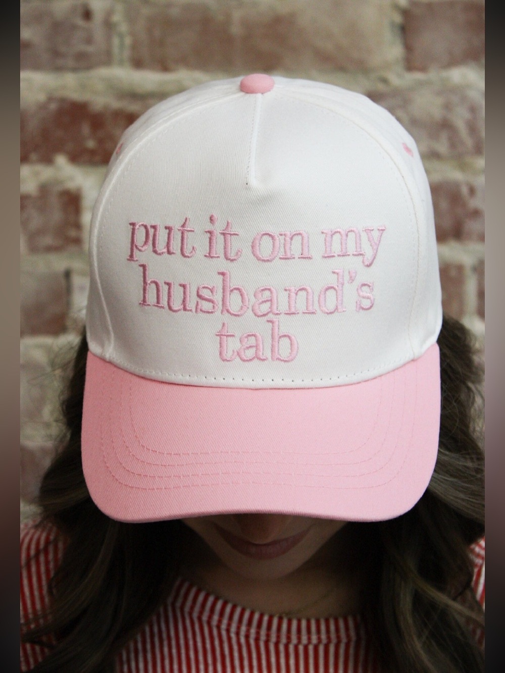 Lulu Mac HUSBANDS Light Pink Women's Hat